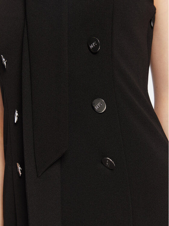 DKNY DKNY Kokteilinė suknelė DD3A1852 Juoda Slim Fit