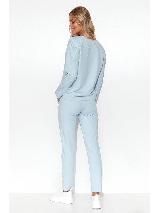 Makadamia Makadamia Dres M782 Kolorowy Comfortable Fit