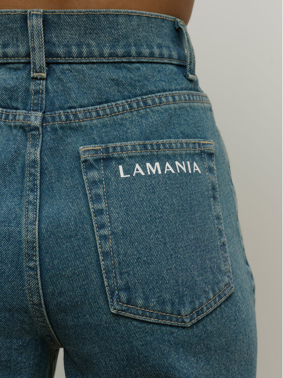 La Mania La Mania Jeansy ETZI 3 Niebieski Classic Fit