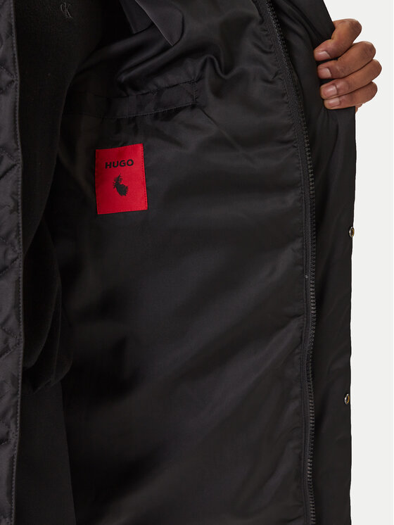 HUGO HUGO Geacă din puf Melmus 2541 50549098 Negru Regular Fit