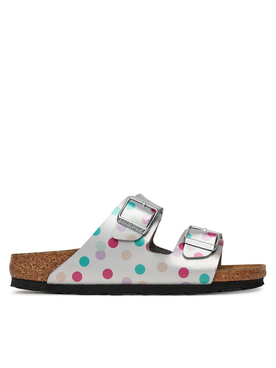 Birkenstock Birkenstock Natikači Arizona Kids 1029842 D Srebrna