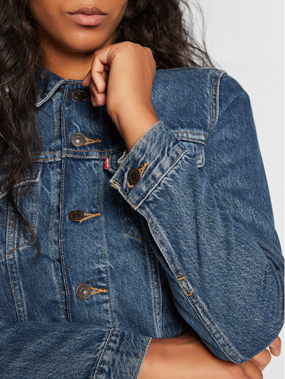 Levi's® Levi's® Kurtka jeansowa Original Trucker 29945-0063 Granatowy Regular Fit