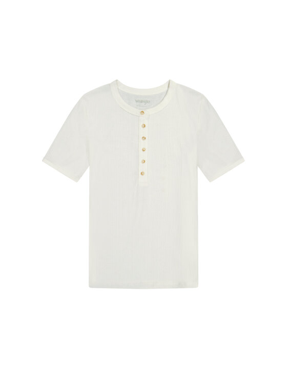 Wrangler Wrangler T-shirt 112370743 Bianco Regular Fit