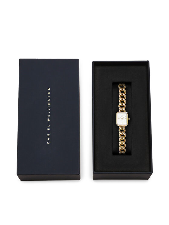 Daniel Wellington Daniel Wellington Zegarek Jolie Chain 15 DW00100836 Złoty