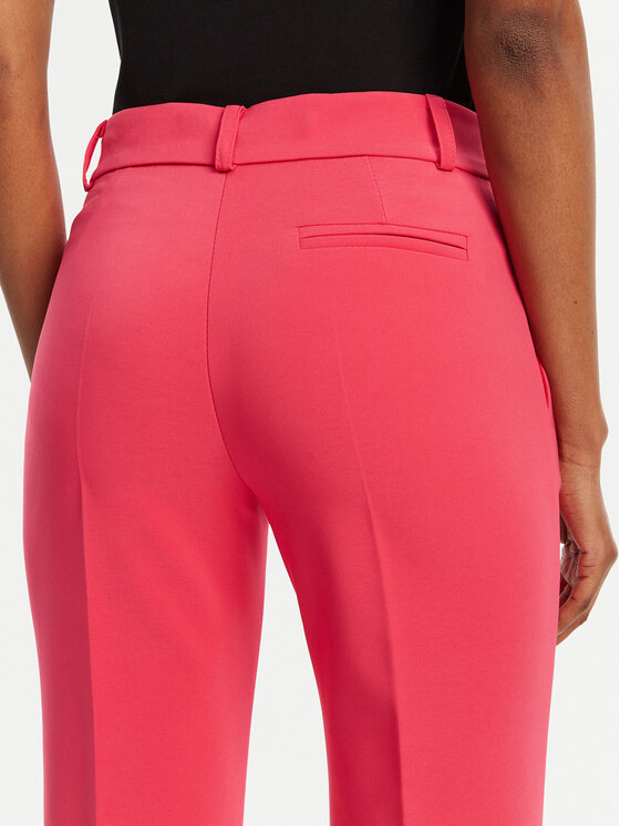 Rinascimento Rinascimento Pantaloni di tessuto CFC0122741003 Rosa Regular Fit