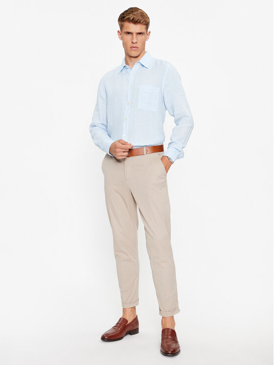 BOSS Boss Camicia Relegant 50489344 Blu Regular Fit