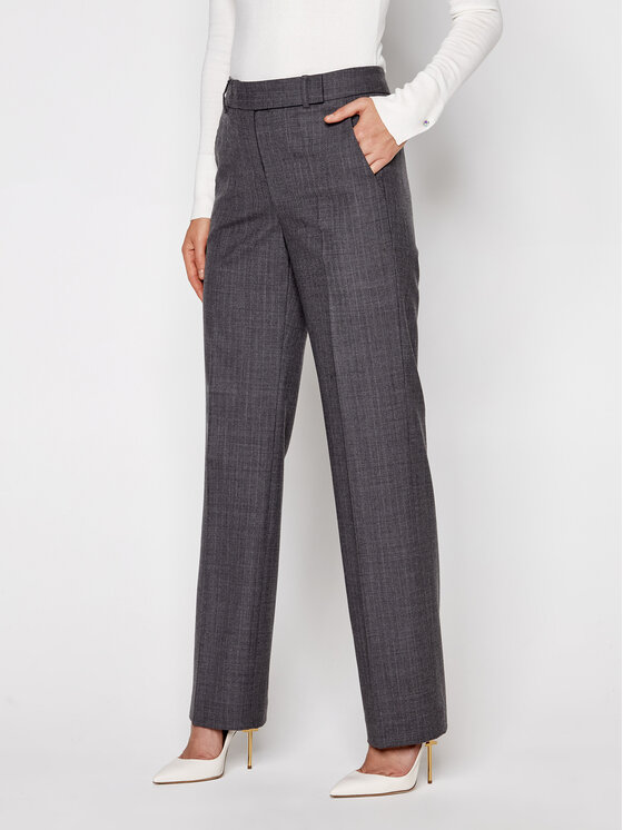 MICHAEL Michael Kors MICHAEL Michael Kors Stoffhose Derby MF03HBSESJ Grau Regular Fit