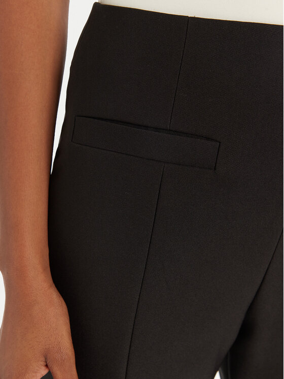 HUGO HUGO Spodnie materiałowe Halaran 50542674 Czarny Regular Fit