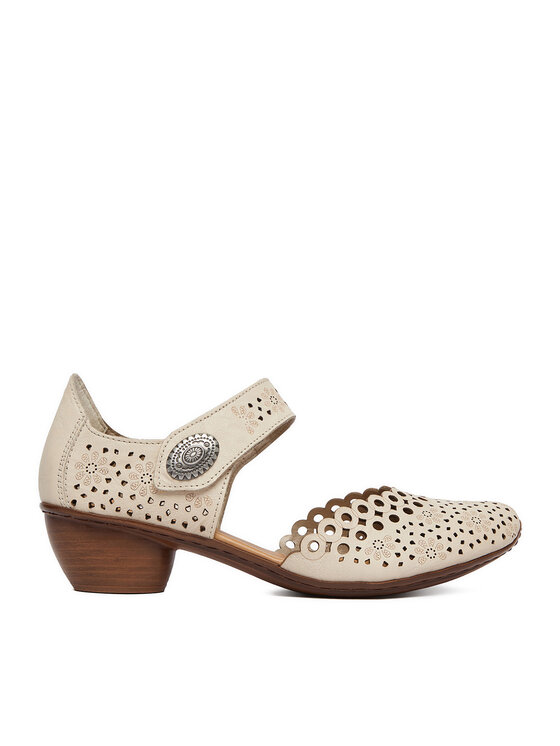 Rieker Pantofi 43753-60 Bej
