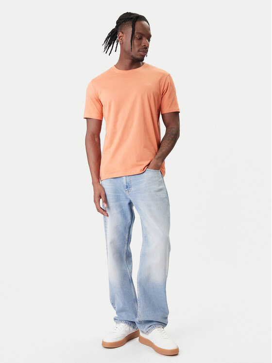 JOOP! Jeans JOOP! Jeans Majica 32Alphis 10011152 30045926 Oranžna Modern Fit