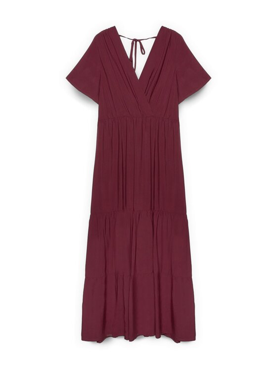 Fiorella Rubino Fiorella Rubino Sukienka wieczorowa 7026T001877N036 Bordowy A-Line Fit