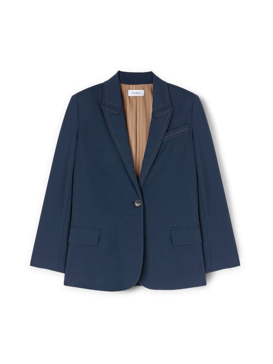 Motivi Motivi Giacca di transizione Q026W000043N034 Blu Regular Fit