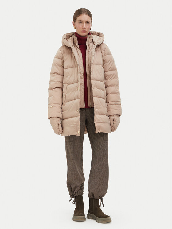 Liu Jo Liu Jo Zimní bunda TF6024 T4558 Světle béžová Regular Fit