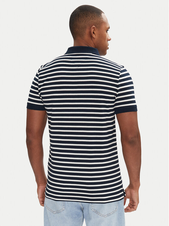 Tommy Jeans Tommy Jeans Polokošile DM0DM20676 Tmavomodrá Slim Fit