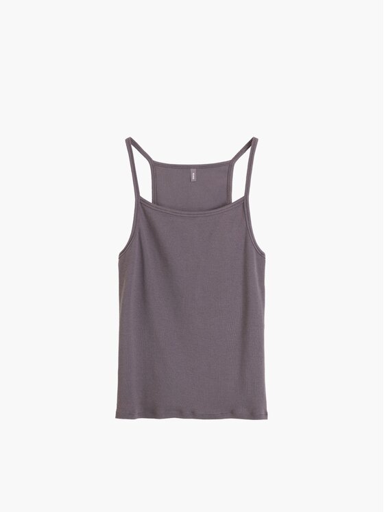 Atlantic Atlantic Top ribbed Fioletowy Regular Fit