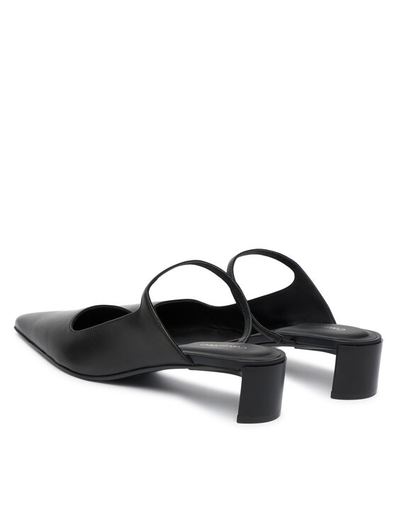 Calvin Klein Calvin Klein Šľapky Set Back Heel Pump Lth HW0HW02801 Čierna