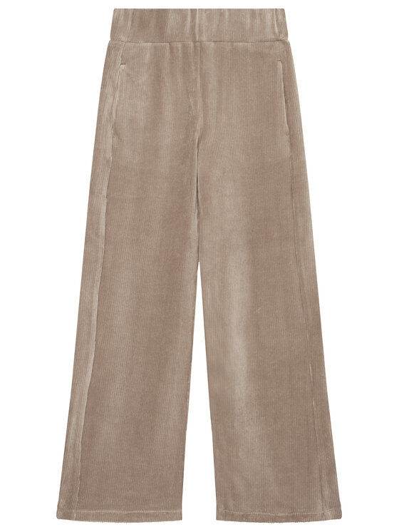 Mayoral Mayoral Штани з тканини 7576 Бежевий Wide Leg