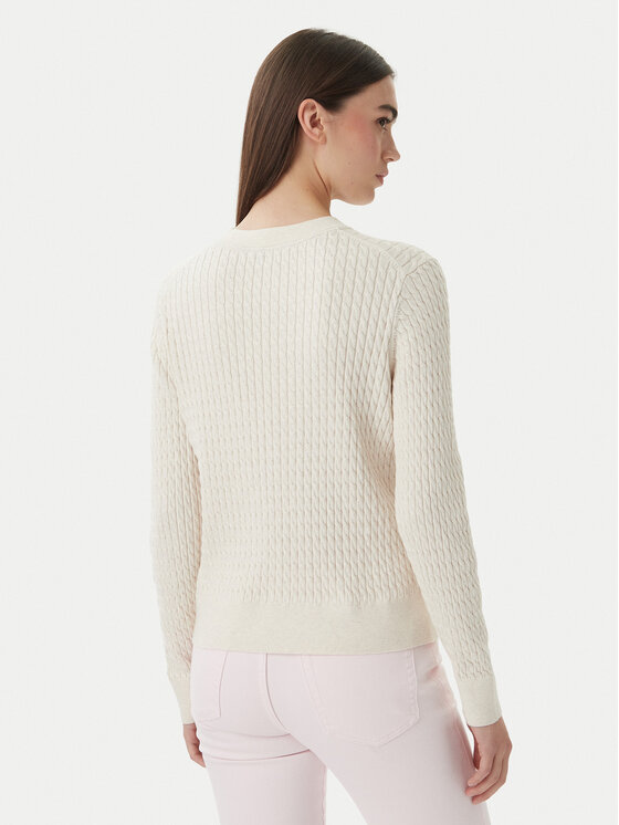 Tommy Hilfiger Tommy Hilfiger Пуловер WW0WW44993 Екрю Regular Fit