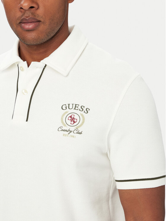 Guess Guess Polo M6YP17 K4398 Krēmkrāsas Regular Fit