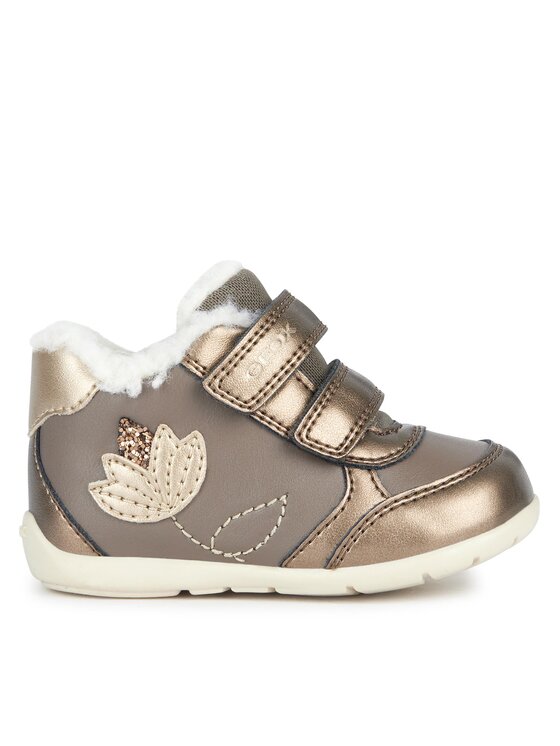 Geox B Zapito Girl, meisjes 0-24, wit, veelkleurig, 24 EU