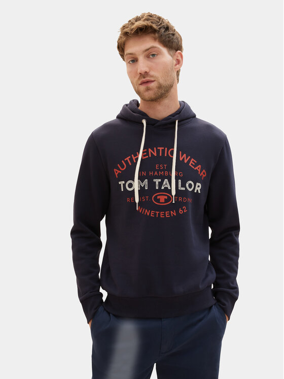 Tom Tailor Tom Tailor Pulóver 1038744 Sötétkék Regular Fit