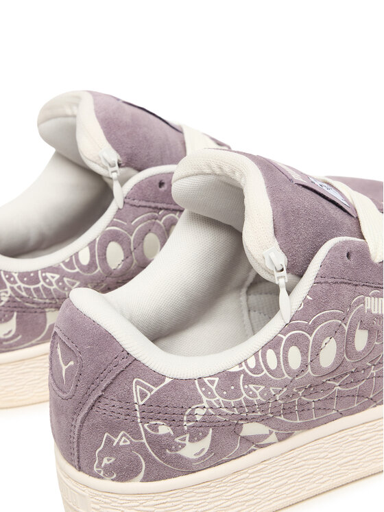 Puma Puma Sneakersy Suede XL RIPNDIP 403651 01 W Fioletowy