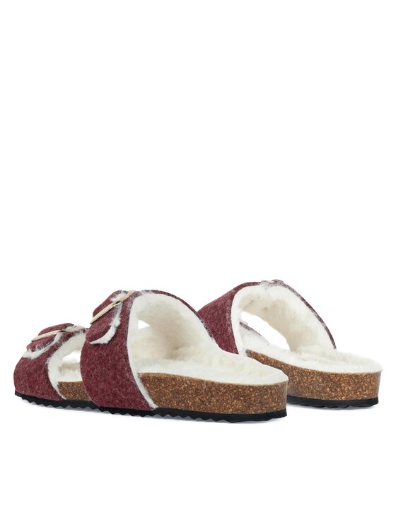 Geox Geox Hausschuhe D Brionia D36LSA 000NY C7357 Dunkelrot