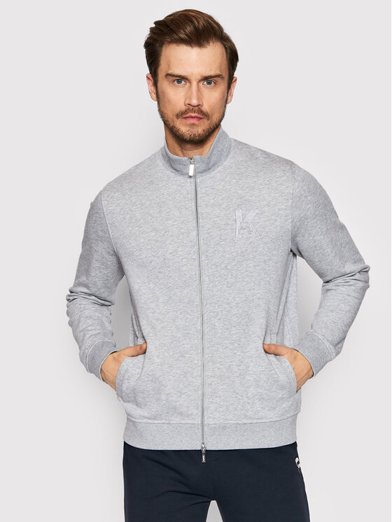 Férfi Pulóver KARL LAGERFELD, Méret: XXL, Szürke, 705891 500900