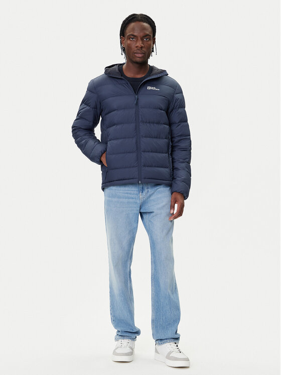 Jack Wolfskin Jack Wolfskin Dūnu jaka Ather Down 1207671 Tumši zils Regular Fit