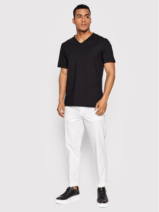 United Colors Of Benetton United Colors Of Benetton Tričko 3JE1J4264 Čierna Regular Fit
