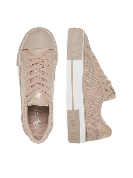 Beverly Hills Polo Club Beverly Hills Polo Club Sneakers CEO-BHPC064W Μπεζ