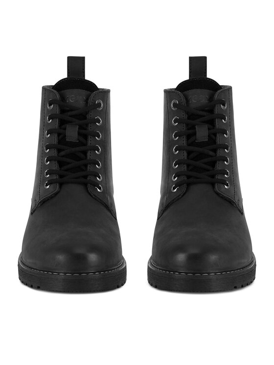 MEXX MEXX Kotníková obuv ARMY-21 MI08 Černá