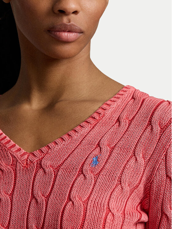 Polo Ralph Lauren Pull 211935305001 Rose Slim Fit