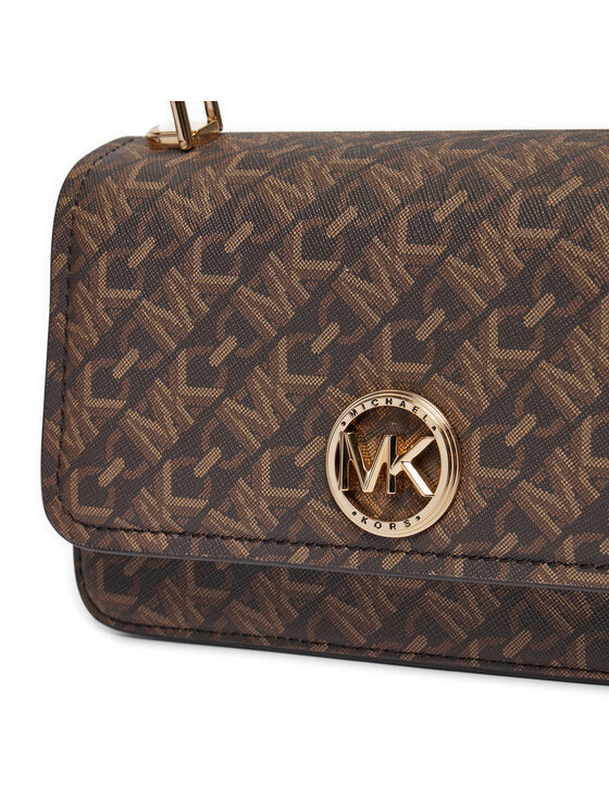 MICHAEL Michael Kors MICHAEL Michael Kors Torbica Delancey 32T4GD8C5B Smeđa
