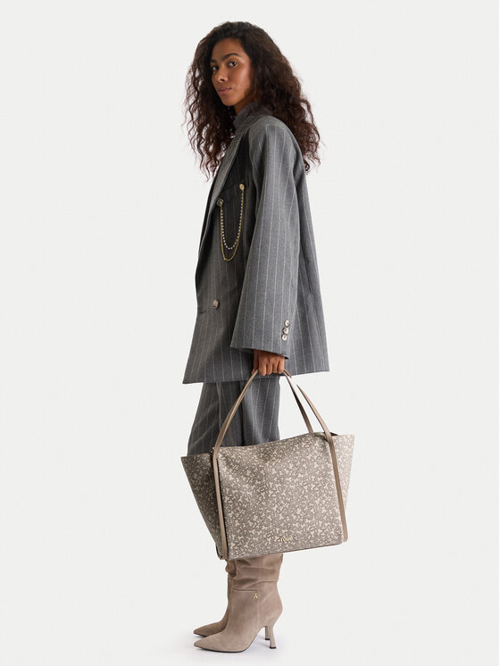 TOUS TOUS Handtasche Kaos Mini Lines 2002183744 Braun