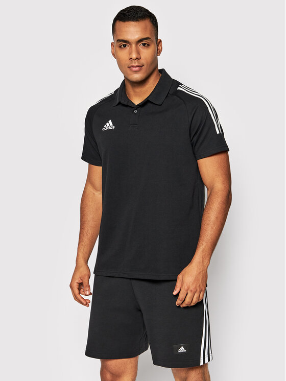 adidas Polo Condivo ED9249 Noir Regular Fit • Modivo.fr