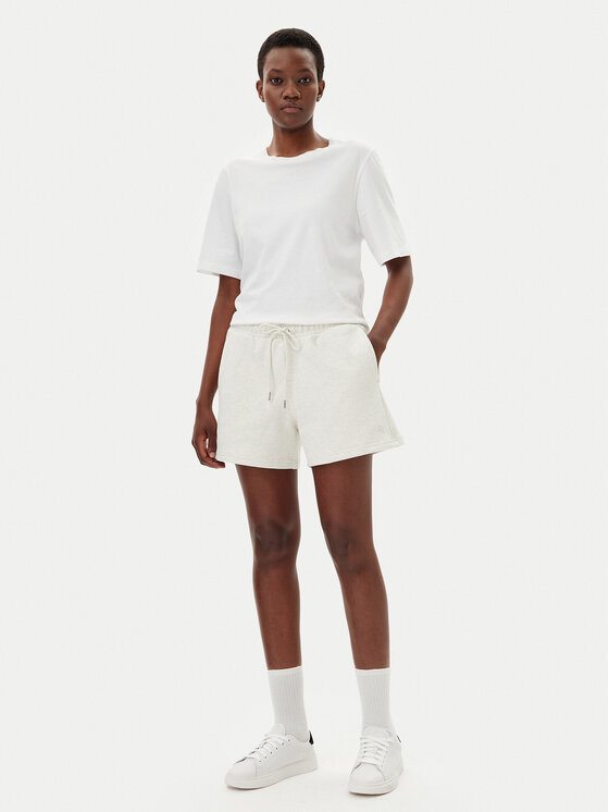 Puma Puma Pantaloncini sportivi Stewie Limitless 630525 Écru Relaxed Fit