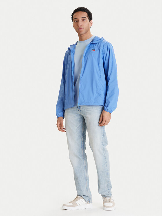 Tommy Jeans Tommy Jeans Bunda pro přechodné období DM0DM23112 Modrá Regular Fit