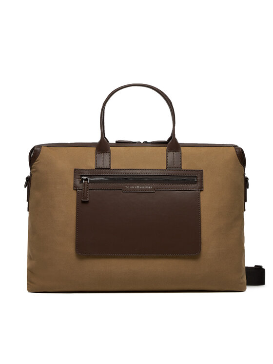 Tommy Hilfiger Taška Th Classic Duffle AM0AM12229 Hnedá