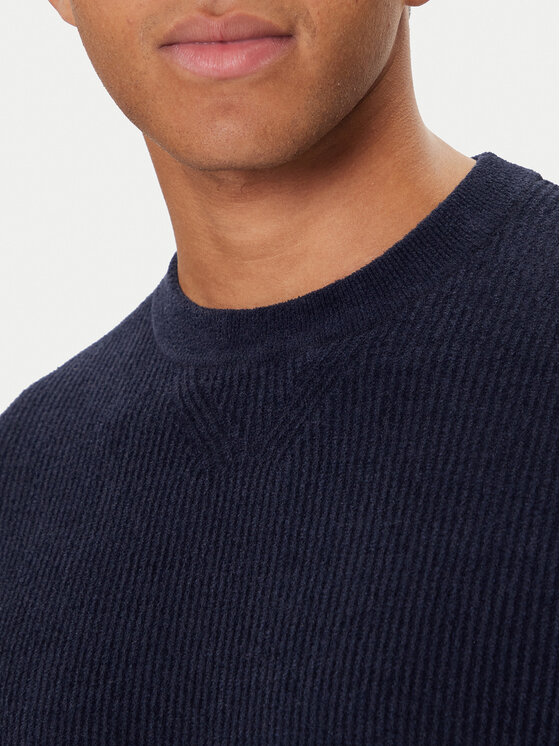 BOSS BOSS Sweter P-Horso 50549989 Granatowy Regular Fit