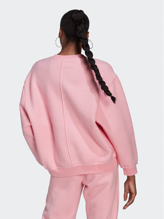 Felpa Cozy Loungewear Sweatshirt HL9128 Rosa Loose...