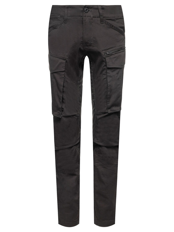 G-Star Raw G-Star Raw Kalhoty z materiálu Rovic D02190-5126-976 Šedá Tapered Fit