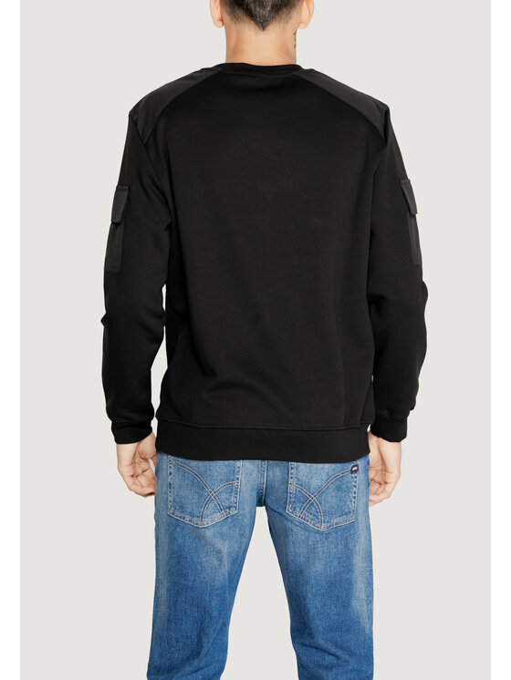 Antony Morato Antony Morato Felpa INTERLOCK COTTON Nero To Fit