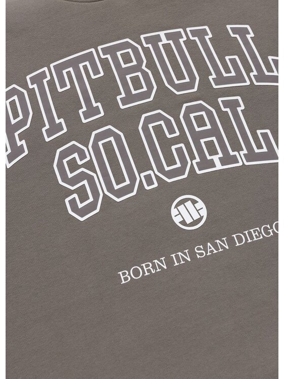 PITBULL PITBULL Bluza SO CAL Brązowy Regular Fit