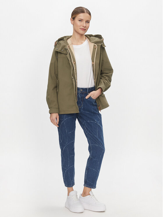 Pepe Jeans Pepe Jeans Куртка парка Sally PL402319 Зелений Regular Fit