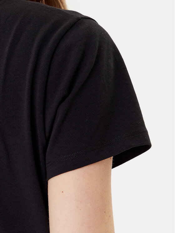 Liu Jo Sport Liu Jo Sport T-särk TF5166 JS003 Must Regular Fit