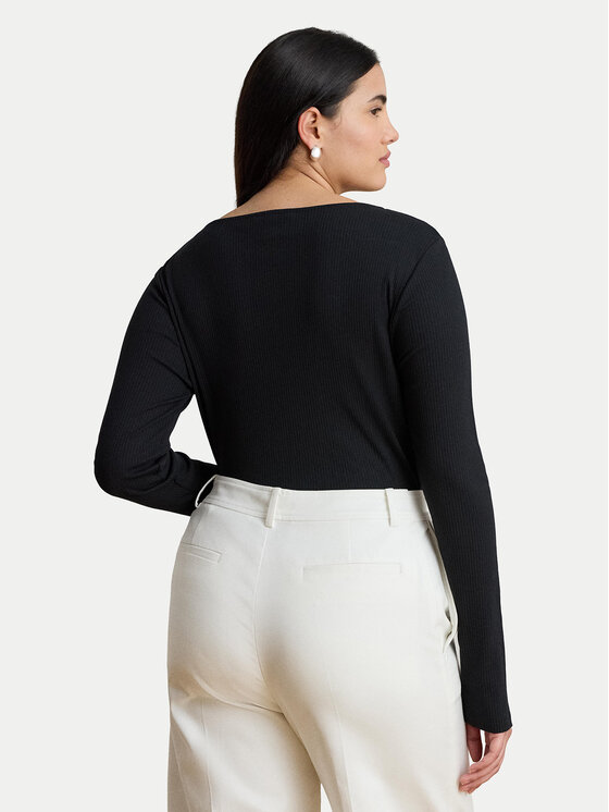 LAUREN RALPH LAUREN LAUREN RALPH LAUREN Блуза 200980145005 Черен Slim Fit