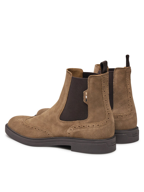 BOSS Boss Klassische Stiefeletten Calev 50523007 Beige