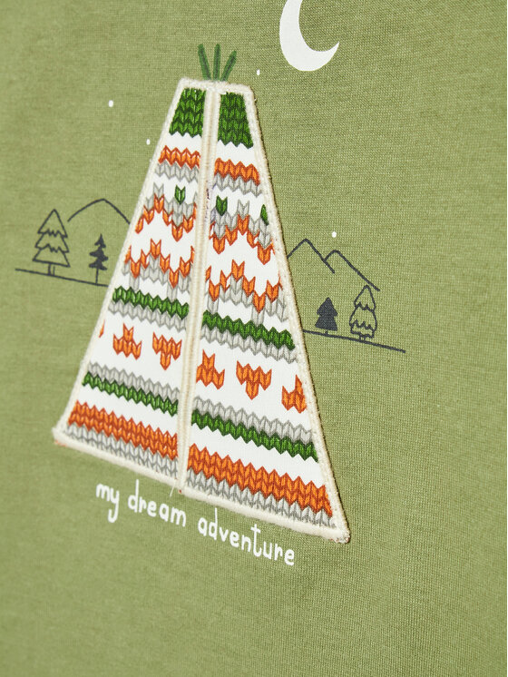Mayoral Mayoral Blusa 2007 Verde Regular Fit