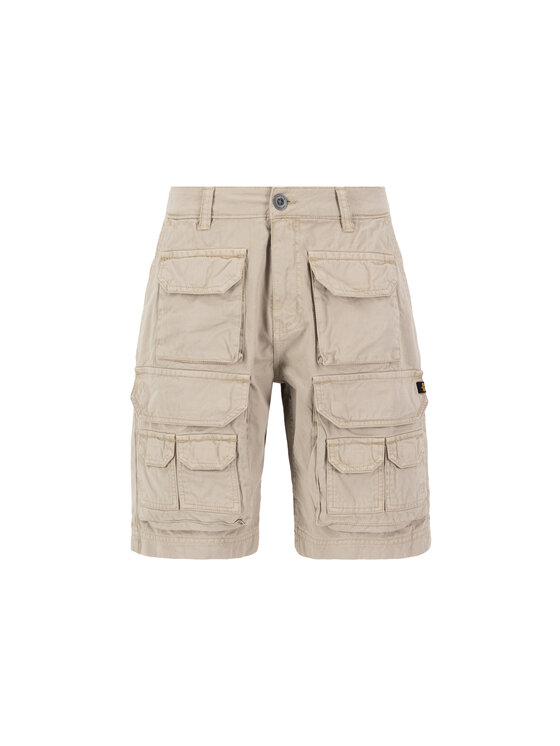 Alpha Industries Alpha Industries Szorty Battle Short Żółty Regular Fit